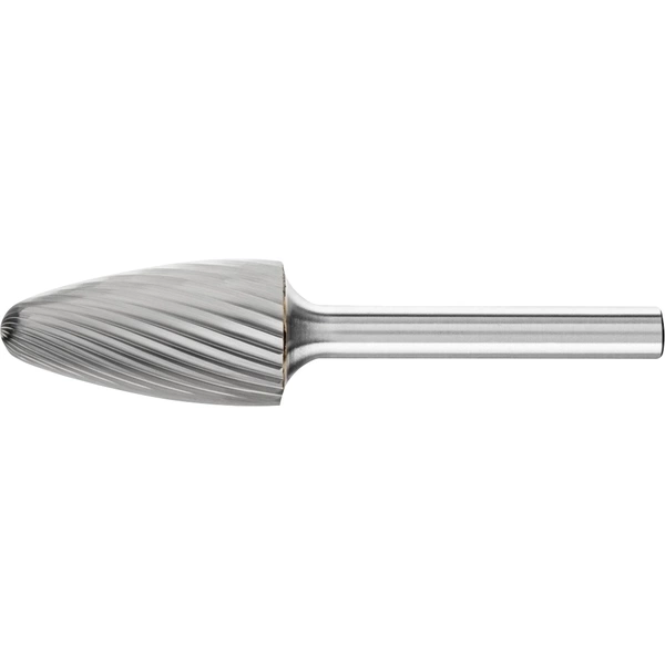 PFERD 21117906 Frässtift Rundbogen Länge 70mm Produktabmessung, Ø 16mm Arbeits-Länge 30mm Schaftdurchmesser 6mm PFERD 21117906 Frässtift Rundbogen Länge 70mm Produktabmessung, Ø 16mm Arbeits-Länge 30mm Schaftdurchmesser 6mm