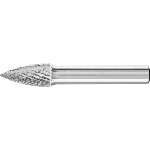 PFERD 21122628 Frässtift Spitzbogen Länge 60mm Produktabmessung, Ø 10mm Arbeits-Länge 20mm Schaftdurchmesser 8mm PFERD 21122628 Frässtift Spitzbogen Länge 60mm Produktabmessung, Ø 10mm Arbeits-Länge 20mm Schaftdurchmesser 8mm