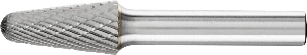 Ein zylindrischer Metallfräser mit geriffelter Oberfläche zur Bearbeitung und Formgebung von Materialien.