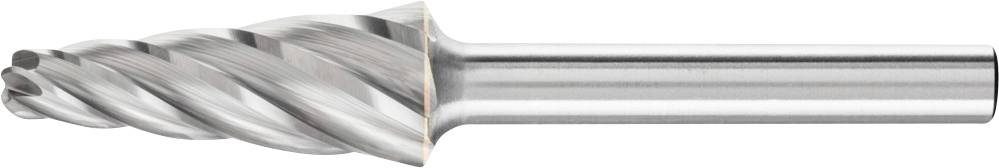 Fräser mit spiralförmiger Schneide, geeignet für die Bearbeitung von Metallen in der Maschinenbauindustrie.