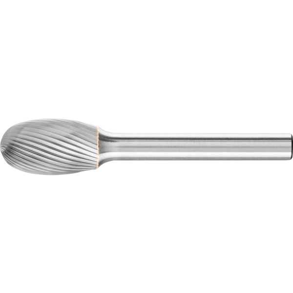 PFERD 21135156 Frässtift Tropfen Länge 60mm Produktabmessung, Ø 12mm Arbeits-Länge 20mm Schaftdurchmesser 6mm PFERD 21135156 Frässtift Tropfen Länge 60mm Produktabmessung, Ø 12mm Arbeits-Länge 20mm Schaftdurchmesser 6mm