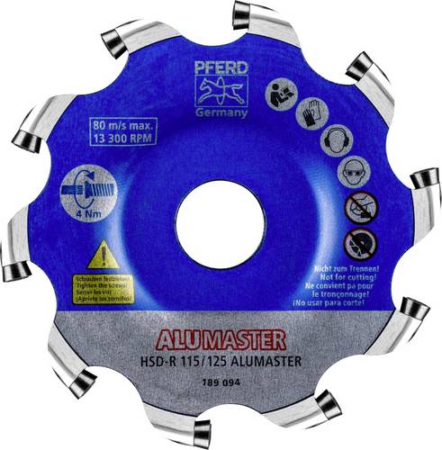 PFERD TOOLS 22000021 Scheibenfräser Produktabmessung, Ø 115 mm Arbeits-Länge 8 mm