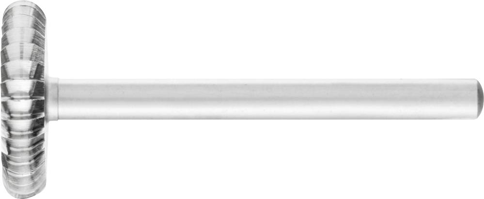 Ein stählerner T-Griff, horizontal ausgerichtet, dient als robustes Werkzeug zur manuellen Drehmomentanwendung.