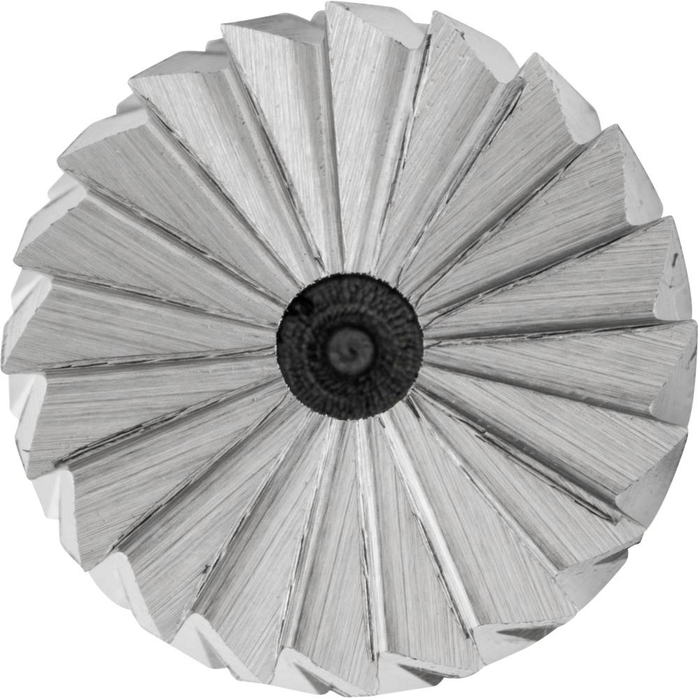 Ein stilisiertes Bild einer Blume mit schwarz-weißem Filter, das an radial angeordnete Buchseiten erinnert.