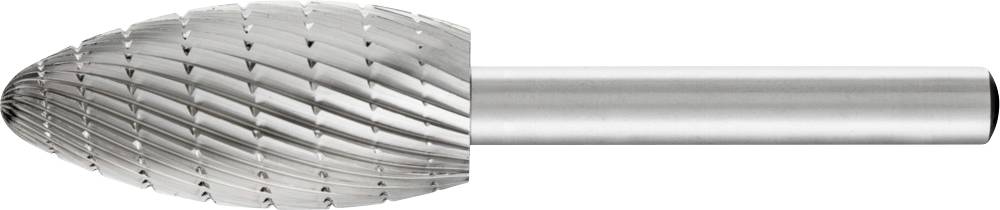 Metallfräser in Kugelform mit gezahnter Oberfläche für präzise Materialbearbeitung. Hergestellt aus hochfestem Stahl.