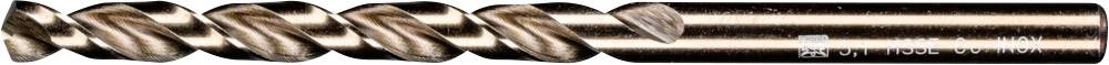 PFERD SPB DIN 338 HSSE N 5,1 INOX 25203565 Stahl Spiralbohrer Gesamtlänge 86 mm 10 St.