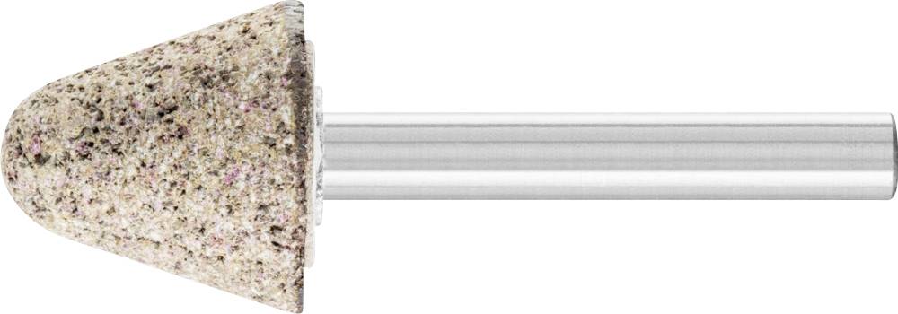 Ein konischer Schleifaufsatz mit Schaft, verwendet zum Bearbeiten von Materialien wie Metall und Holz.