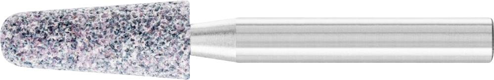 Ein zylinderförmiger Schleifaufsatz mit rauer, körniger Oberfläche und einem metallischen Schaft. Geeignet zum Polieren oder Schleifen.