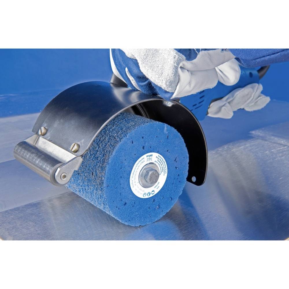 PFERD TOOLS 41030016 Schleifwalze PF W 100100/19 CU 16 PU-STRUC Durchmesser 100mm 1St.