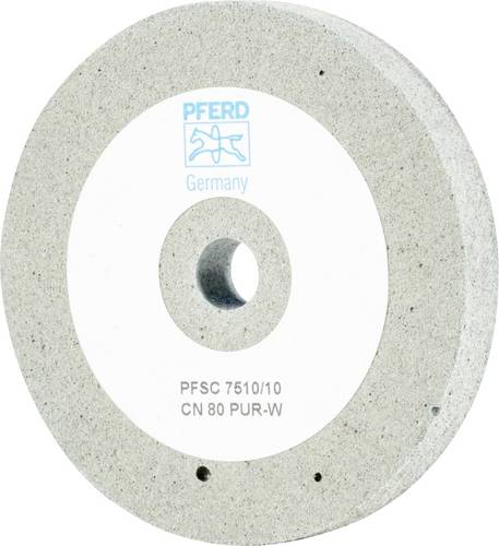 41105408 PF SC 7510 10 CN 80 PUR-W Schleifscheibe Durchmesser 75 mm Bohrungs-Ø 10 mm 5 St