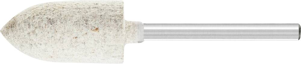 Filzpolieraufsatz mit einem zylindrischen Stiel, geeignet zum Polieren von Metalloberflächen.