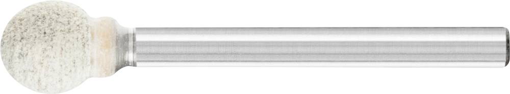 Ein Mikrofon mit silbernem Griff und kugelförmigem, pelzartigem Kopf, oft verwendet in akustischen Messungen oder Tonaufnahmen.