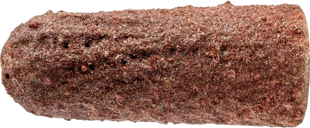 Ein brauner, zylindrischer Brotstick, mit einer körnigen Oberfläche.