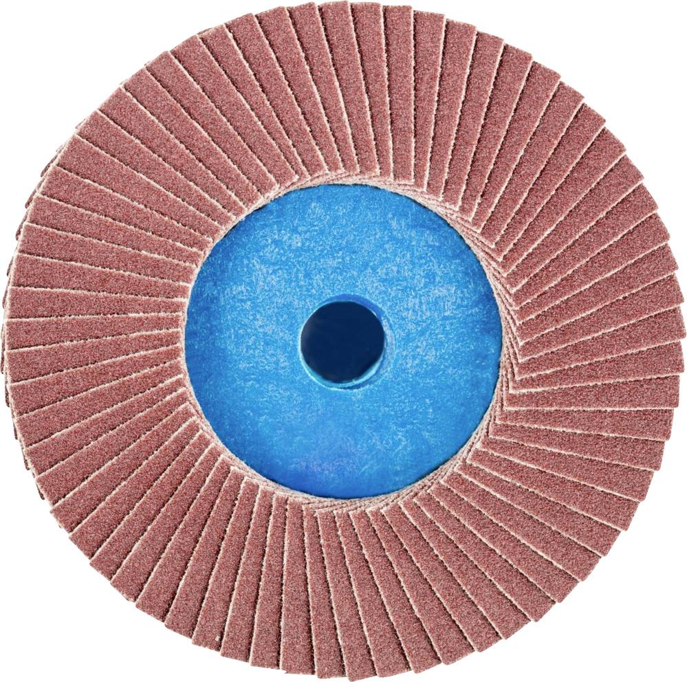 PFERD 42719212 CD PFF 75A 120 Fächerschleifscheibe Durchmesser 75mm Bronze, Titan, Titanlegierung, Kupfer, Messing, Edelstahl
