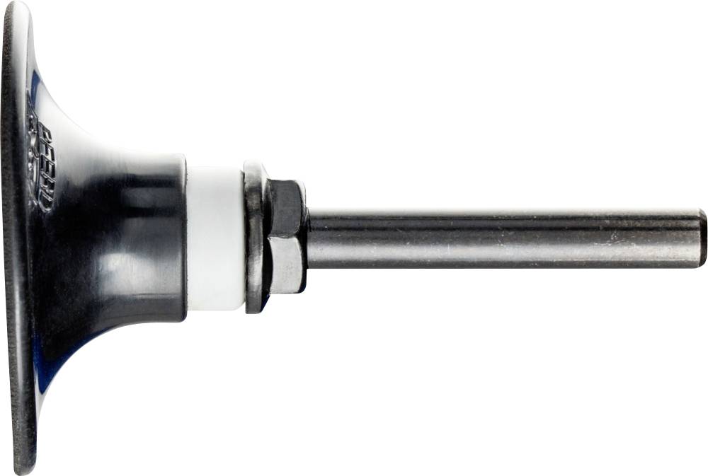 Ventil mit langem Schaft und rundem Kopf, vermutlich für Automotoren, seitlich abgebildet.