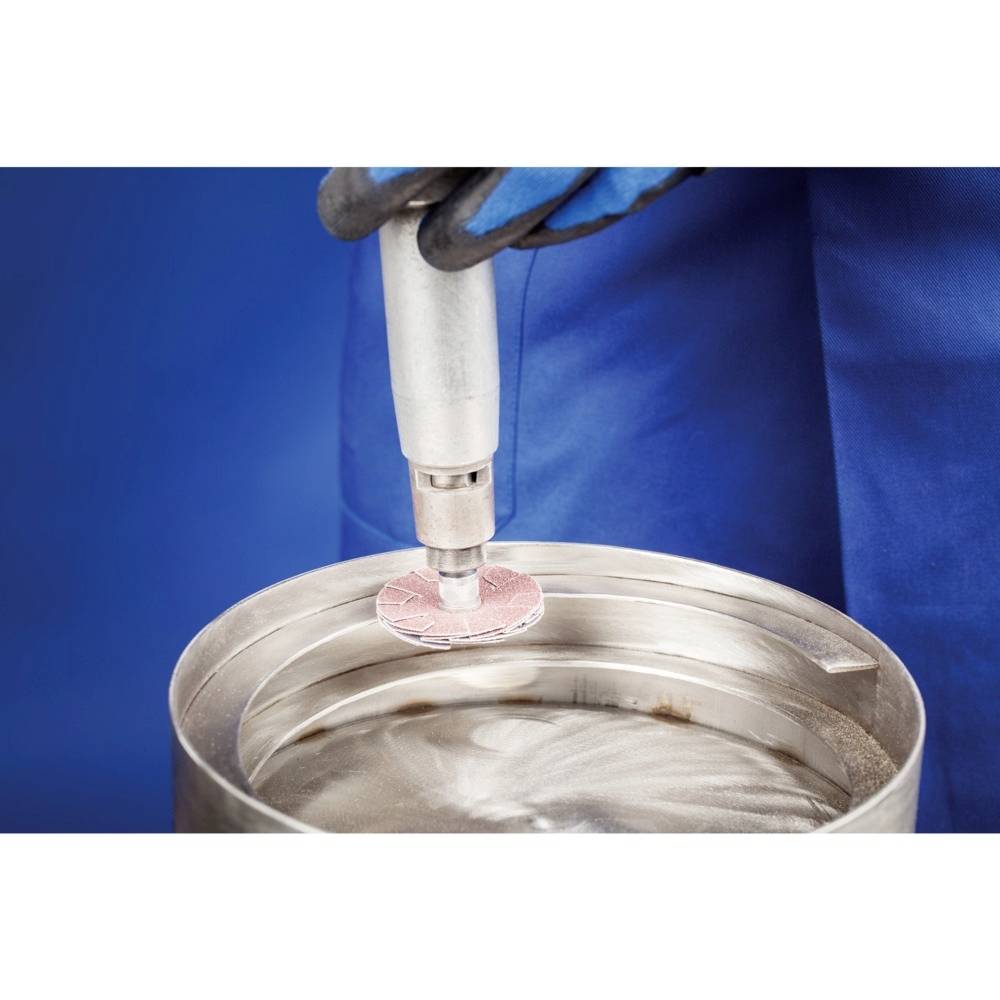 PFERD 42863408 KS 30-4A 80 Kissenschleifer Durchmesser 30mm Aluminium, Kupfer, Messing, Grau-/Sphäroguss, Temperguß