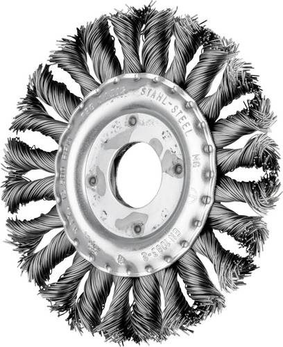 Pferd - 43312011 Rundbürste rbg ct d 115 mm Drahtstärke 05 mm Stahl 12 mm 12500