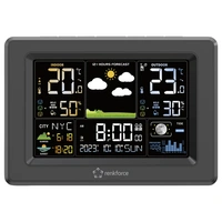Renkforce RF-4883630 Digitale-Wetterstation Anzahl Sensoren max. 3 Renkforce RF-4883630 Digitale-Wetterstation Anzahl Sensoren max. 3