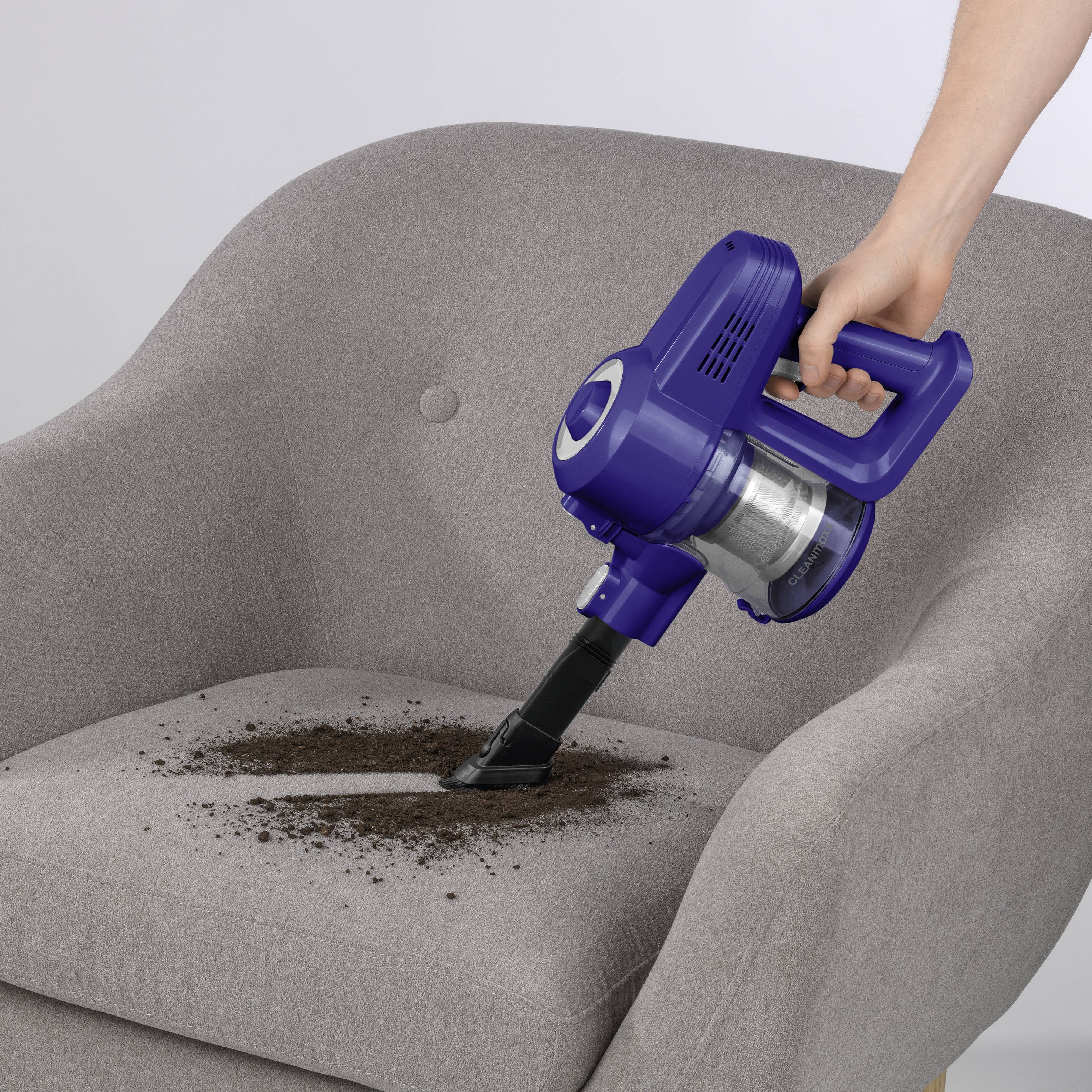 CleanMaxx 11022 Akku-Zyklon-Staubsauger Beutellos