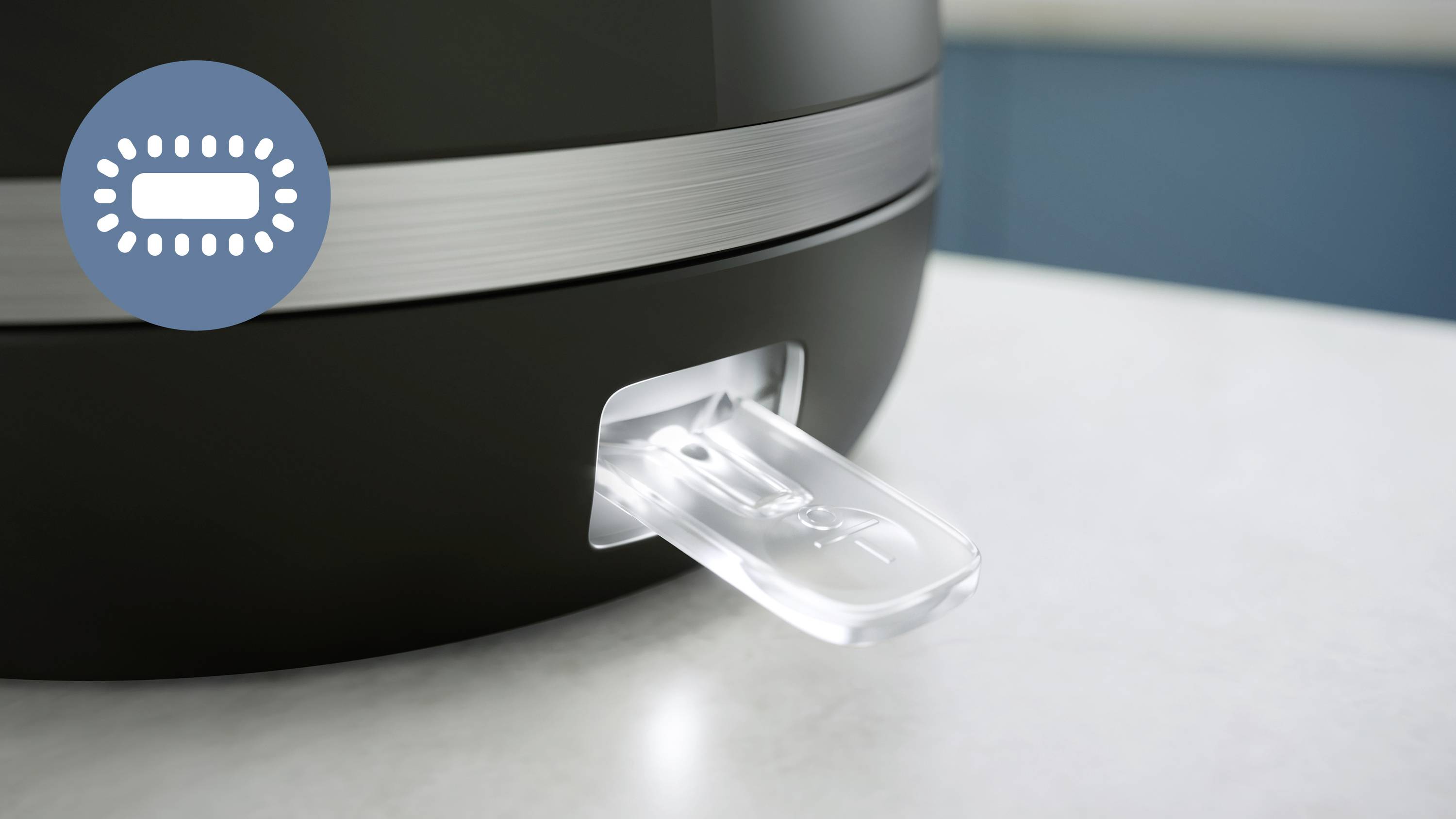 Philips Home HD9395/90 Wasserkocher Schwarz Fassungsvermögen: 1.7l