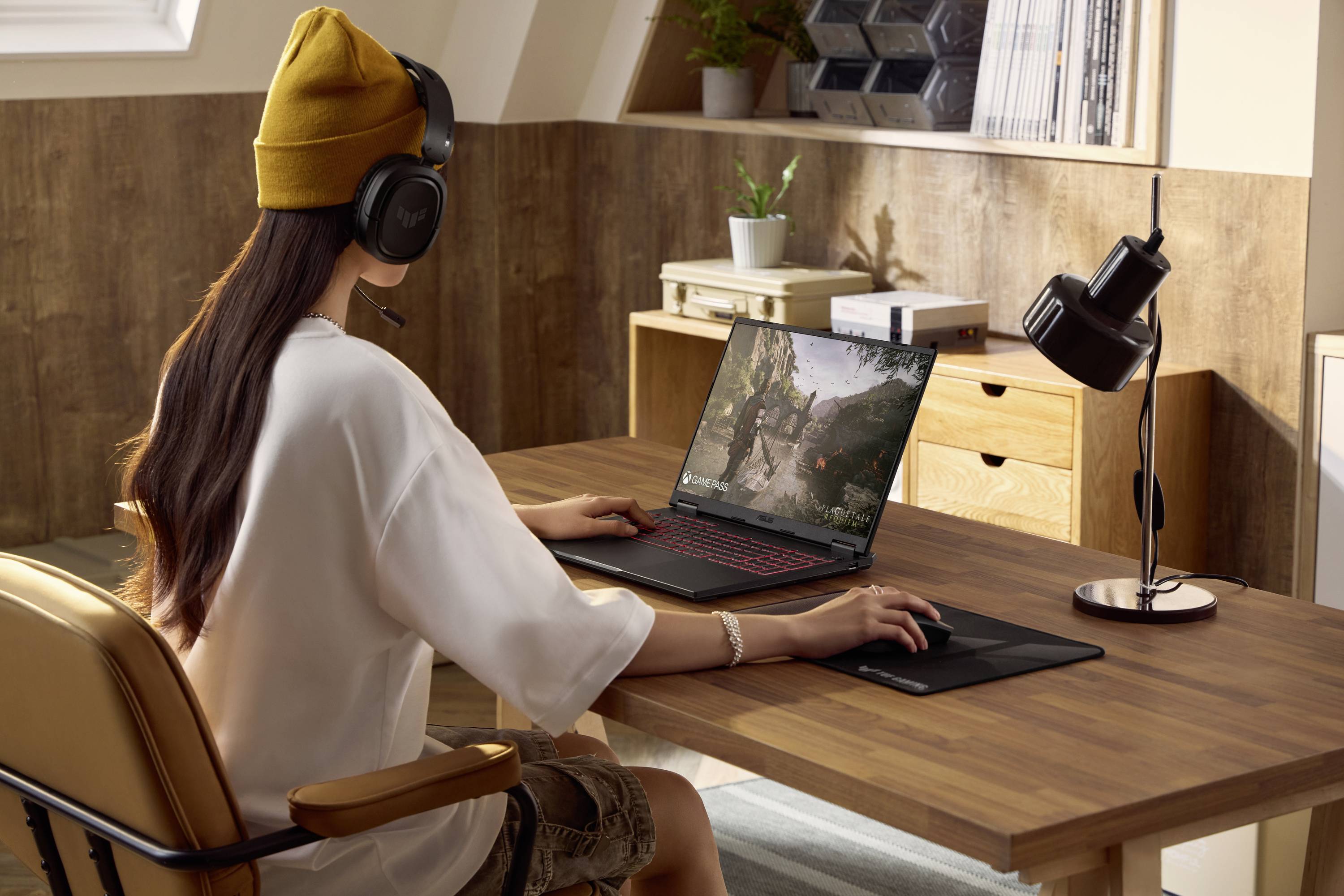 Asus Gaming Notebook TUF Gaming A16 FA608WV-RL019W 40.6 cm (16 Zoll) WUXGA AMD Ryzen AI 9 HX 370 16 GB RAM 1 TB SSD Deutsch, QWERTZ AMD Radeon™ 89