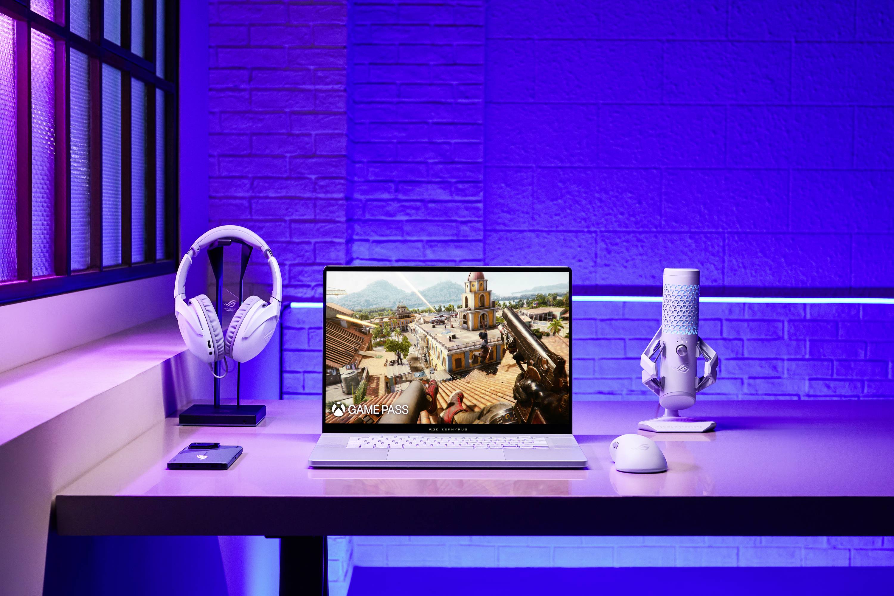 Asus Gaming Notebook ROG Zephyrus G16 GA605WV-QP075W 40.6 cm (16 Zoll) WQXGA AMD Ryzen AI 9 HX 370 16 GB RAM 1 TB SSD Deutsch, QWERTZ AMD Radeon™