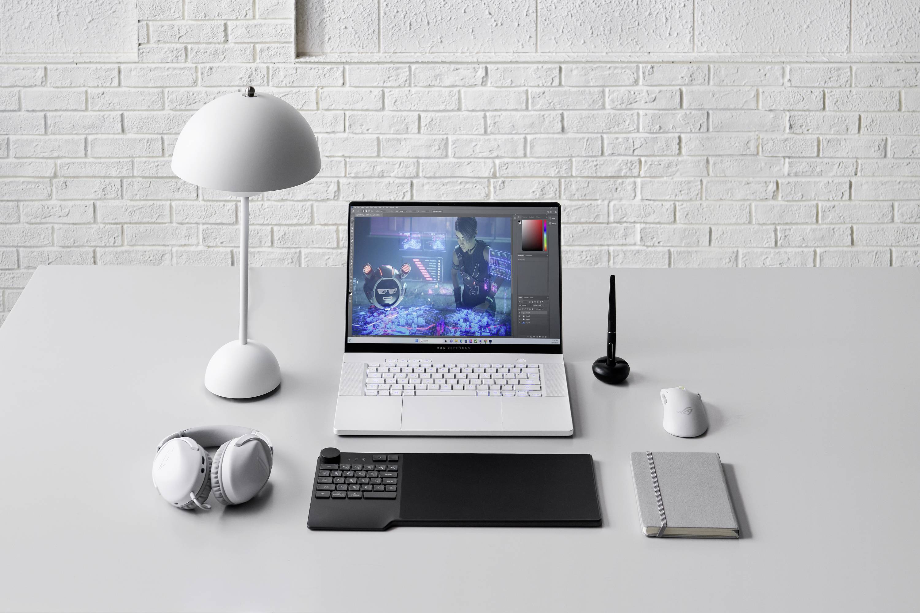 Asus Gaming Notebook ROG Zephyrus G16 GA605WV-QP075W 40.6 cm (16 Zoll) WQXGA AMD Ryzen AI 9 HX 370 16 GB RAM 1 TB SSD Deutsch, QWERTZ AMD Radeon™