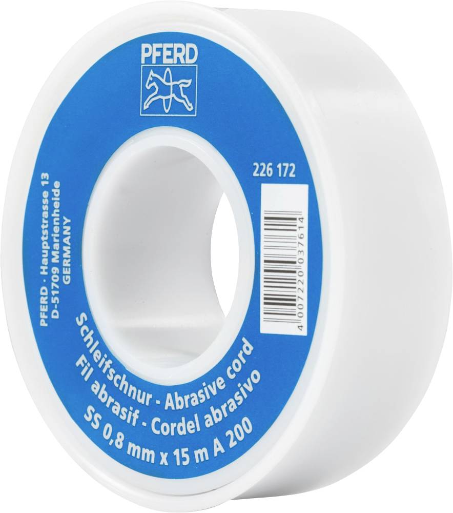 PFERD TOOLS SS 0,8mm x 15m A 200 45019002 Schleifpapierrolle Körnung (num) 200 (Ø x L) 0.8mm x 15m 1St.