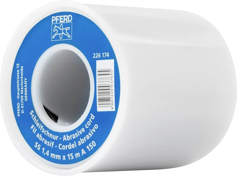 PFERD TOOLS SS 1,4mm x 15m A 150 45019004 Schleifpapierrolle Körnung (num) 150 (Ø x L) 1.4mm x 15m 1St.