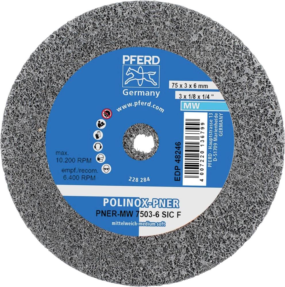 PFERD 47803087 Schleifrad 75 mm 10 St.