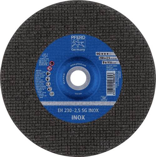 PFERD TOOLS EH 230-2,5 SG INOX 61324224 Trennscheibe gekröpft 230 mm 25 St. Edelstahl
