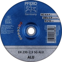 PFERD TOOLS EH 230-2,9 SG ALU 61324323 Trennscheibe gekröpft 230mm 25 St. Aluminium, NE-Metalle PFERD TOOLS EH 230-2,9 SG ALU 61324323 Trennscheibe gekröpft 230mm 25 St. Aluminium, NE-Metalle