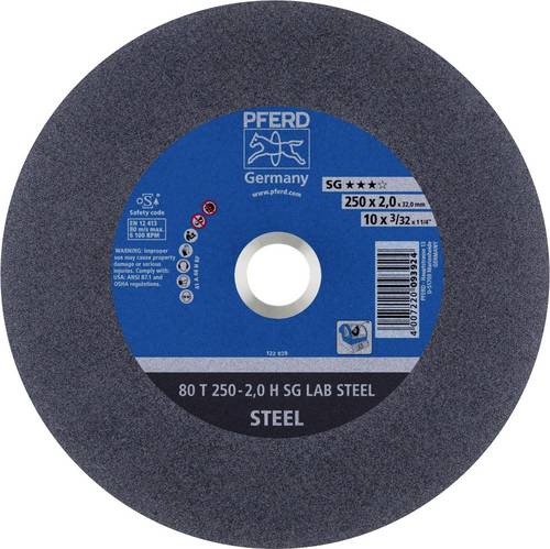 80 T 250-20 H SG LAB STEEL 320 66300060 Trennscheibe gerade 250 mm 20 St Vergütungsstahl Gusseisen Stahl Stahl Stahlguss Stahlguss