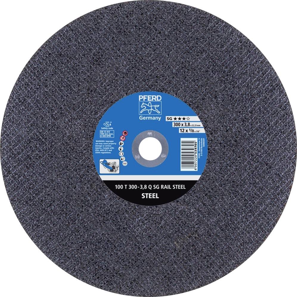 PFERD TOOLS 100 T 300-3,8 Q SG RAIL STEEL/22,23 66323162 Trennscheibe gerade 300 mm 20 St. Vergütun