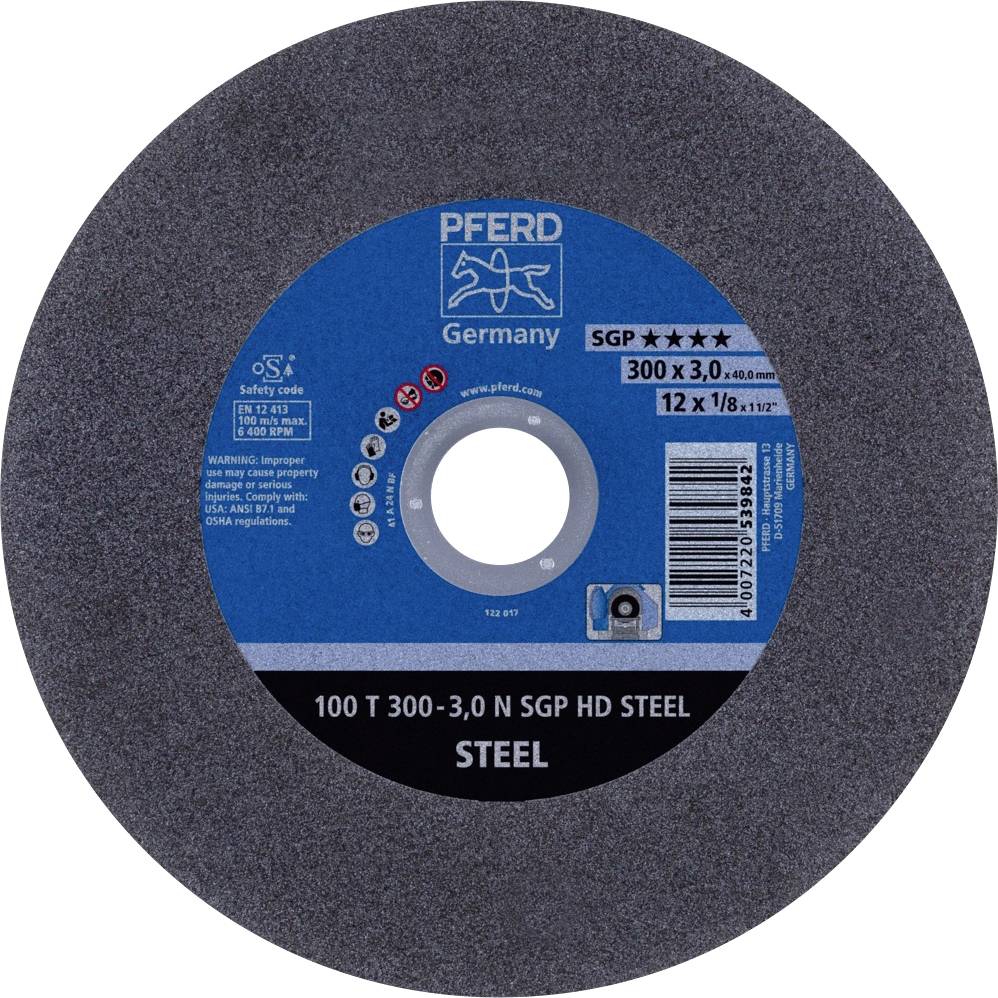 PFERD TOOLS 100 T 300-3,0 N SGP HD STEEL/40,0 66323195 Trennscheibe gerade 300 mm 20 St. Vergütungs