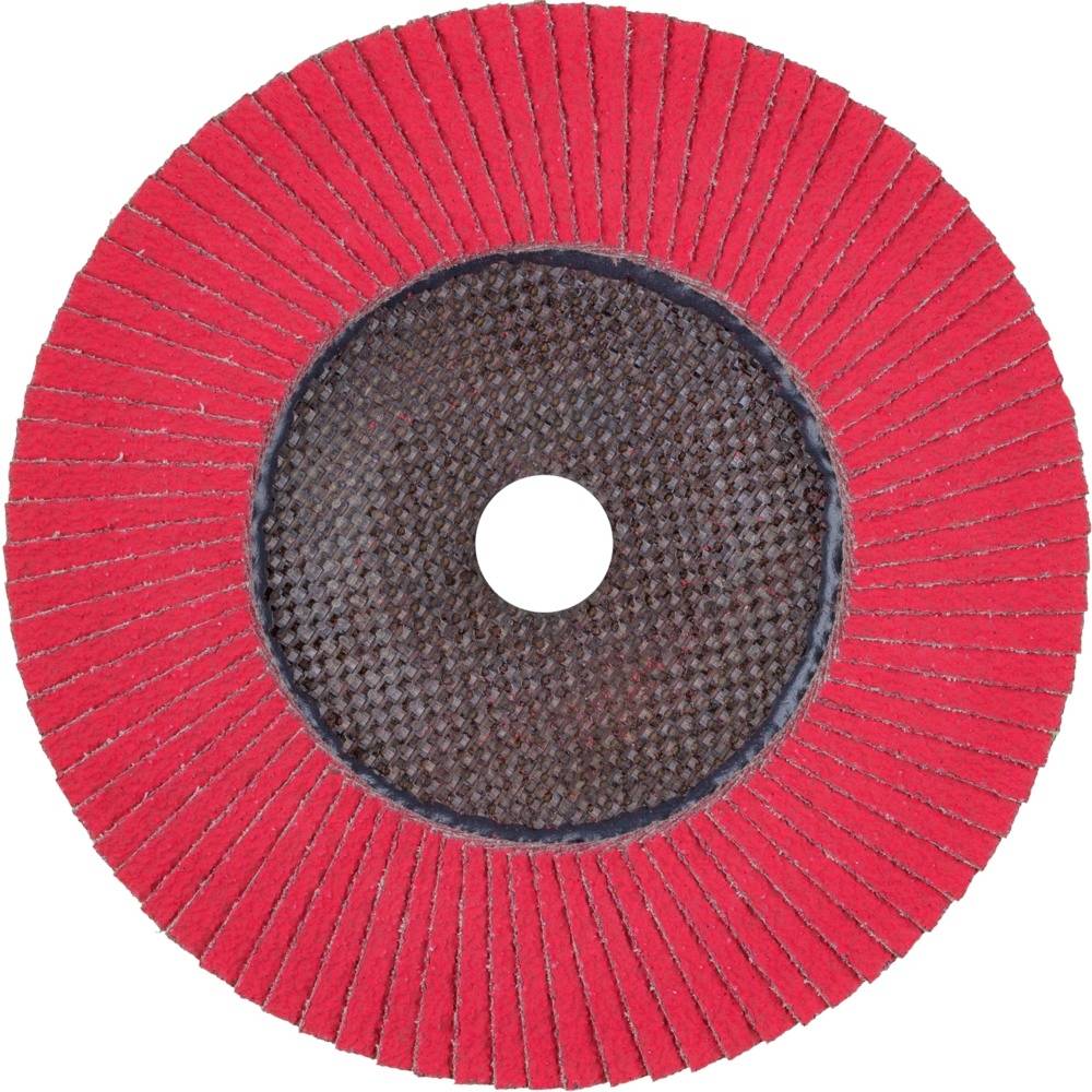 PFERD 67660485PFF 180 CO-COOL 40 SG STEELOX Fächerschleifscheibe Durchmesser 180mm Bohrungs-Ø 22.23mm Aluminiumlegierung