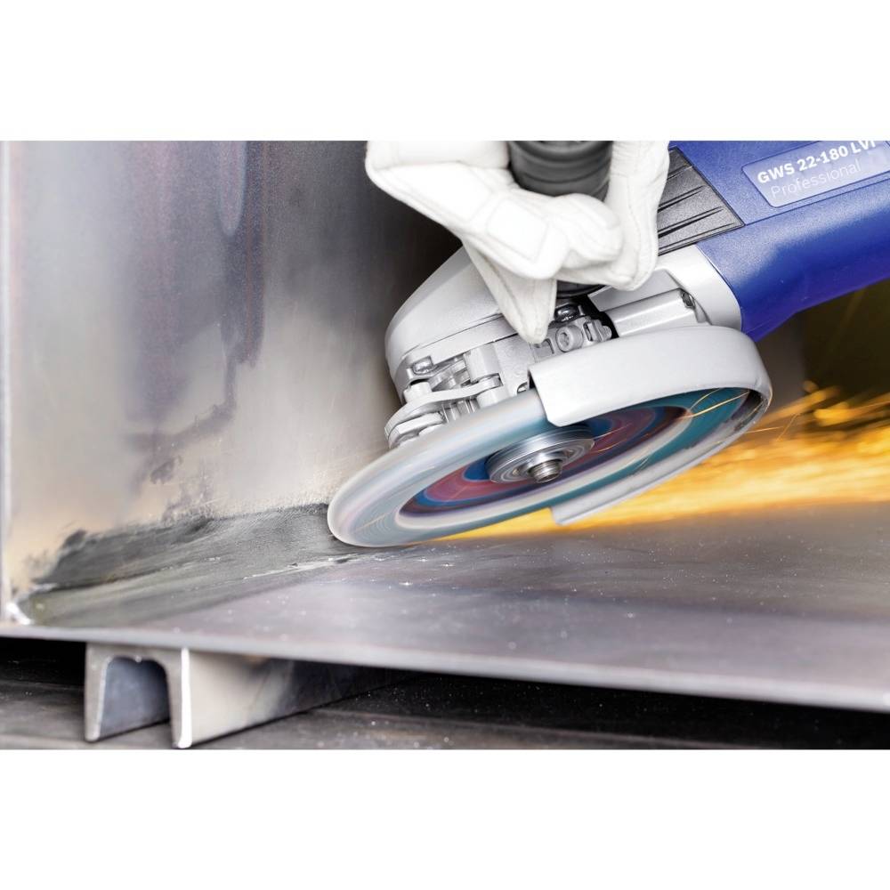 PFERD 67689082PFR 150-L Z 40 SGP CURVE STEELOX Fächerschleifscheibe Durchmesser 150mm Bohrungs-Ø 22.23mm Edelstahl, Stahl 10St.