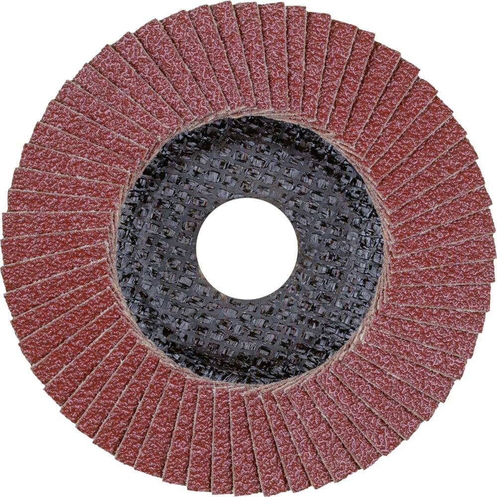 PFERD 67704115PFC 115A 40 SG STEELOX Fächerschleifscheibe Durchmesser 115mm Bohrungs-Ø 22.23mm Edelstahl, Stahl 10St.