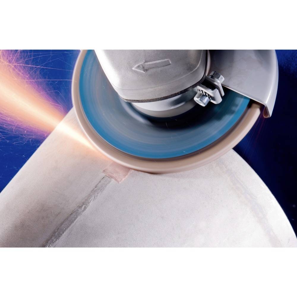 PFERD 67712580PFC 125 CO-FREEZE 80 SG INOX Fächerschleifscheibe Durchmesser 125mm Bohrungs-Ø 22.23mm Nickelbasislegierung