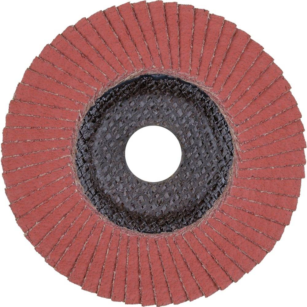 PFERD 67754125PFC 125 A-COOL 40 SG INOX+ALU Fächerschleifscheibe Durchmesser 125mm Bohrungs-Ø 22.23mm Aluminium, NE-Metalle