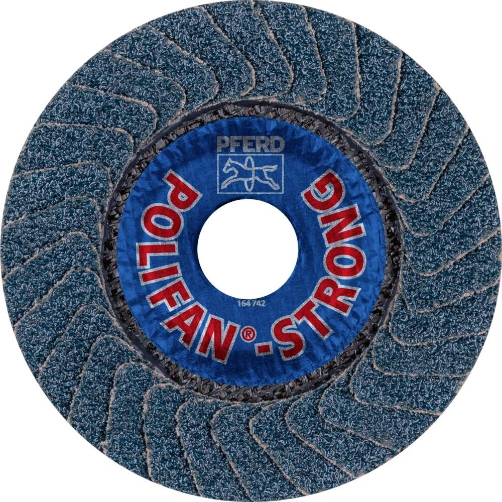 PFERD 67788115PFC 115 Z 50 SGP STRONG STEEL Fächerschleifscheibe Durchmesser 115mm Bohrungs-Ø 22.23mm Stahl 10St.