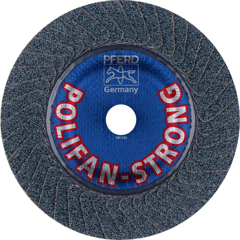 PFERD 67788180PFC 180 Z 50 SGP STRONG STEEL Fächerschleifscheibe Durchmesser 180mm Bohrungs-Ø 22.23mm Stahl 10St.