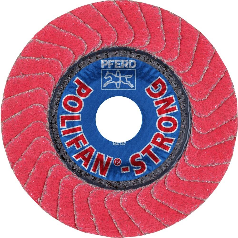 PFERD TOOLS 67789125PFC 125 CO-FREEZE 50 SGP STRONG INOX Fächerschleifscheibe Durchmesser 125mm Bohrungs-Ø 22.23mm