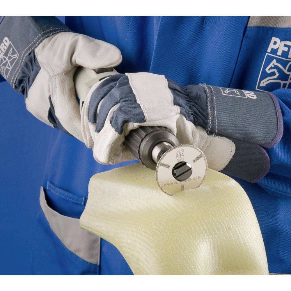 PFERD 68405063 D1A1R 50-2-6 D 357 GAG Diamanttrennscheibe Durchmesser 50mm Bohrungs-Ø 6mm Duroplast, Technische Keramik 1St.