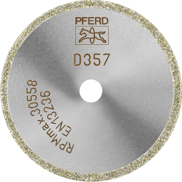 PFERD 68405164 D1A1R 50-2-10 D 357 GAD Diamanttrennscheibe Durchmesser 50mm Bohrungs-Ø 10mm Duroplast, Technische Keramik 1St.