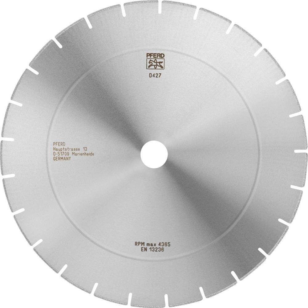PFERD 68435037 D1A1RSS 350-2,8-30,0 D 427 GAS2 Diamanttrennscheibe Durchmesser 350 mm Bohrungs-Ø 30