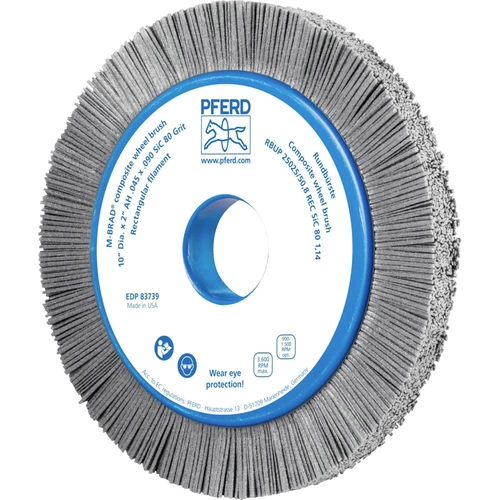 PFERD TOOLS Rundbürste RBUP 25025/50,8 REC SiC 80 1,14 79183739 1St. PFERD TOOLS Rundbürste RBUP 25025/50,8 REC SiC 80 1,14 79183739 1St.