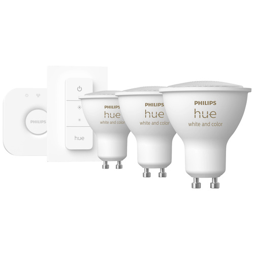 Philips Lighting Hue LED-Leuchtmittel 871951434010700 EEK: G (A - G) Hue White & Col. Amb. GU10 Dre