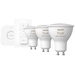 Philips Lighting Hue LED-Leuchtmittel 871951434010700 EEK: G (A - G) Hue White & Col. Amb. GU10 Dreierpack Starterset inkl
