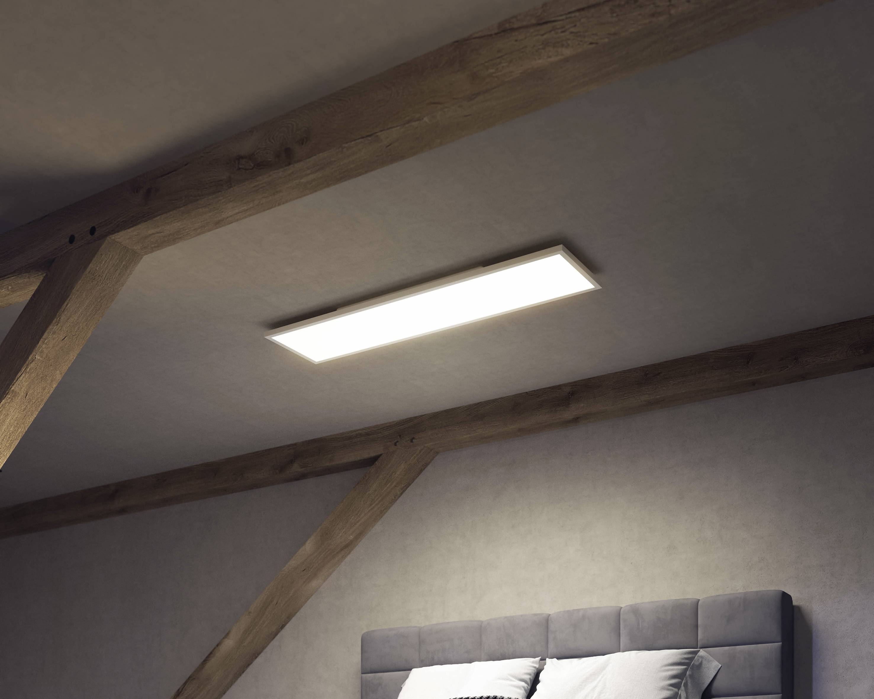 Philips Hue LED-Panel 35505700 Hue White & Col. Amb. Surimu Panel 120x30cm LED fest eingebaut 60W